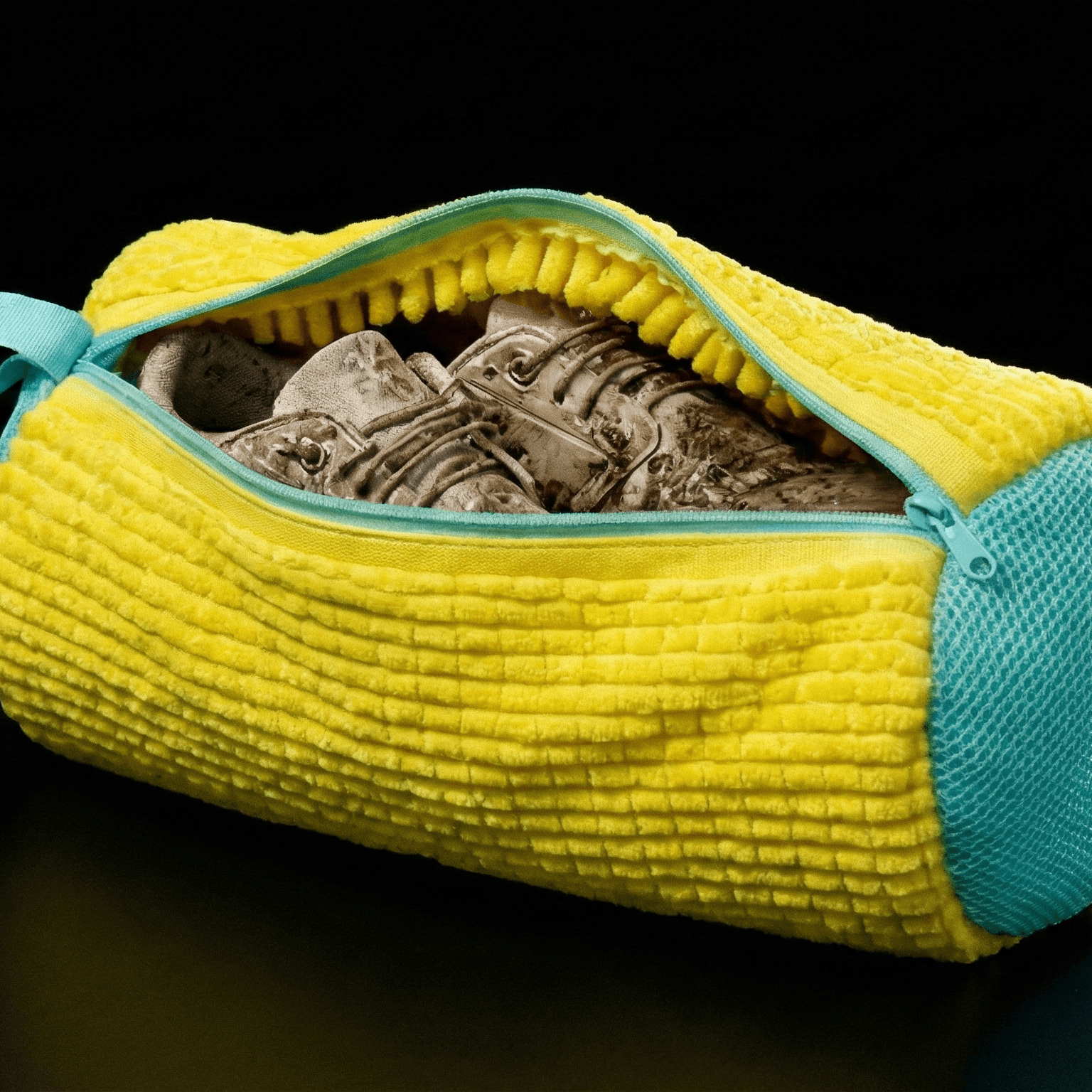 Coloque o par na bag